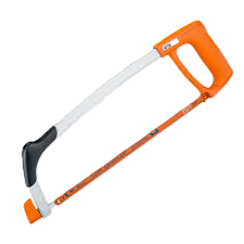 ARCO DE SIERRA PARA METALES BAHCO MODELO 317 CON 3 HOJAS SANDFLEX BIMETÁLICAS DE 24 TPI