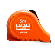 CINTA METRICA BAHCO MTG-5-19-E NARANJA DE 5 METROS